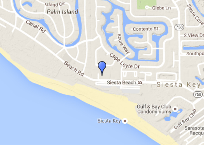 Map of 777 Beach Rd